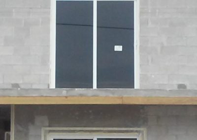 Backyard impact windows